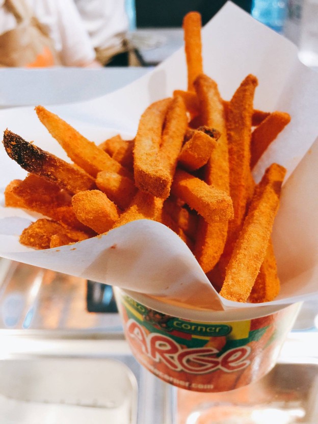 เมนูของร้าน Potato Corner centralwOrld ชั้น6