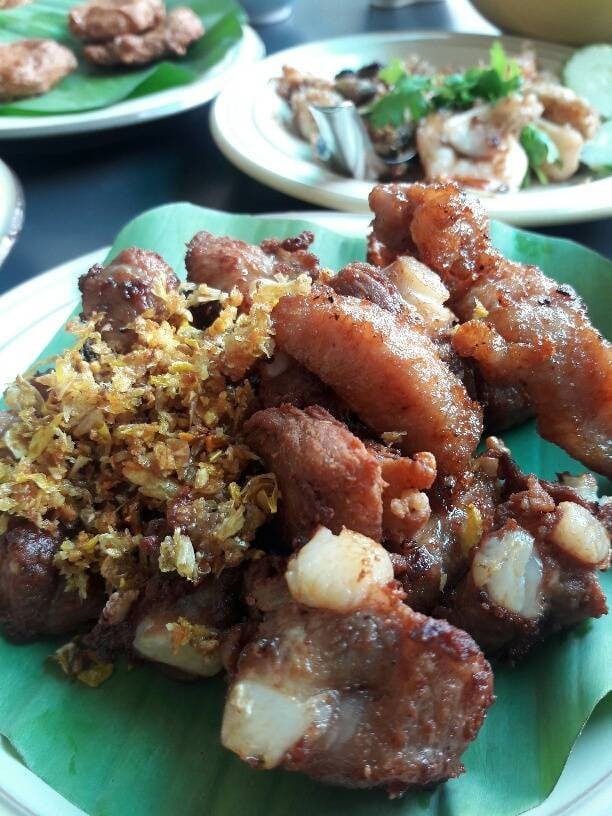 เมนูของร้าน ครัวไทยบางมะกอก