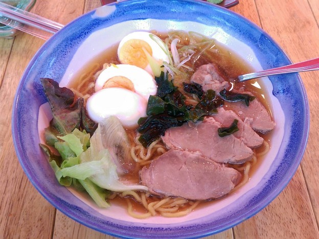 เมนูของร้าน Ajiyoshi Yatai Ramen