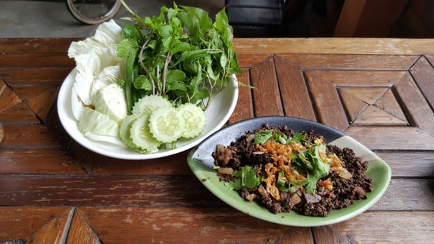 เมนูของร้าน เชียงใหม่ลาบอันประเสริฐ