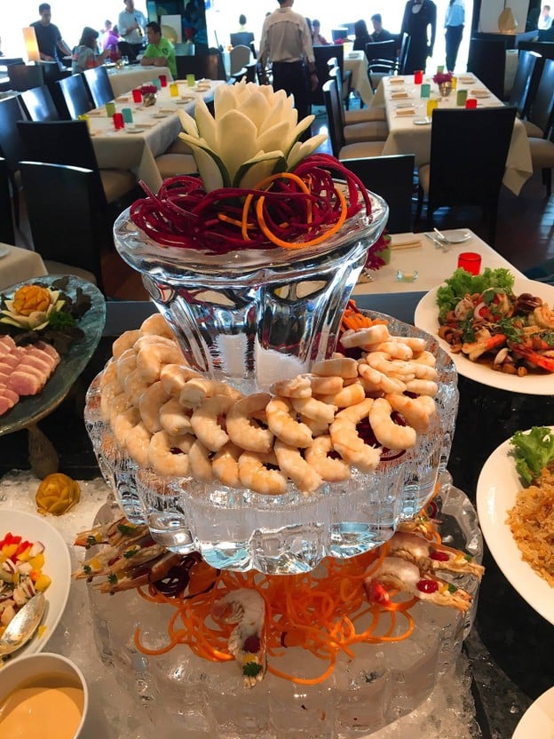 เมนูของร้าน Alex Dilling at Lord Jim's โรงแรมโอเรียนเต็ล