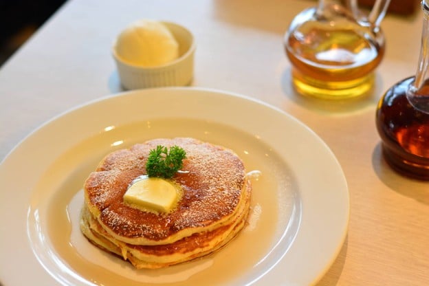 เมนูของร้าน Pancake Corner