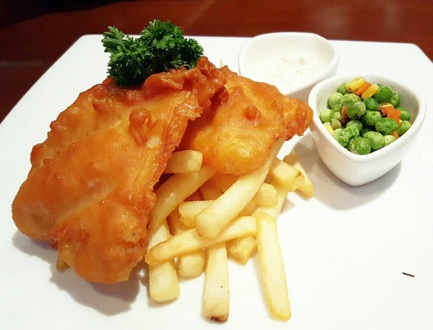 เมนูของร้าน Flann O'Brien's เมืองทองธานี