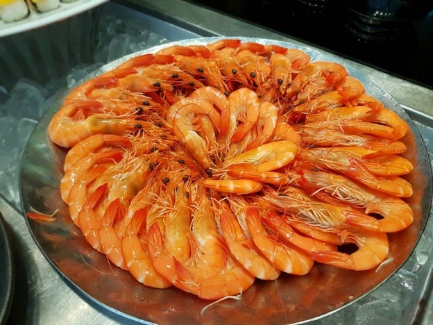 เมนูของร้าน The Brasserie Holiday Inn Bangkok Silom Hotel