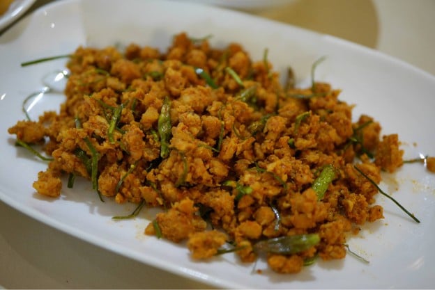 เมนูของร้าน คั่วกลิ้ง+ผักสด ทองหล่อ