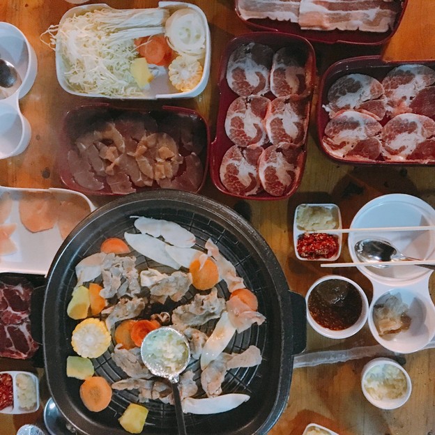 อ้ำคำ ปิ้งย่างจุ่มชีส ถนน 3 แยกไฟฉาย-กาญจนาฯ