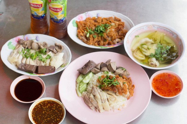 เมนูของร้าน นายโตข้าวมันไก่ตอน