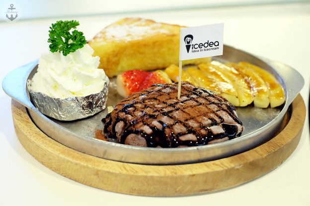 เมนูของร้าน IceDEA หอศิลปวัฒนธรรมแห่งกรุงเทพมหานคร