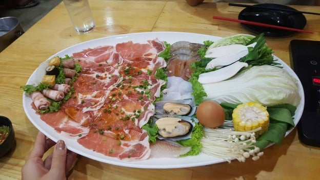 เมนูของร้าน Shabu Indy ซอย ประดิพัทธ์