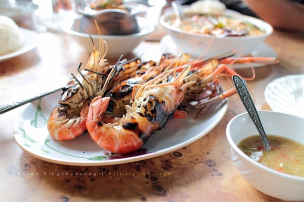 เมนูของร้าน สวนอาหารเบญจรงค์