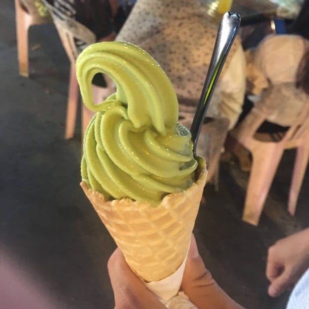 Snowy Soft Ice Cream