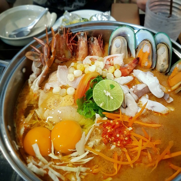 เมนูของร้าน ตัวจะแตก ซีฟู้ด ภูเก็ต