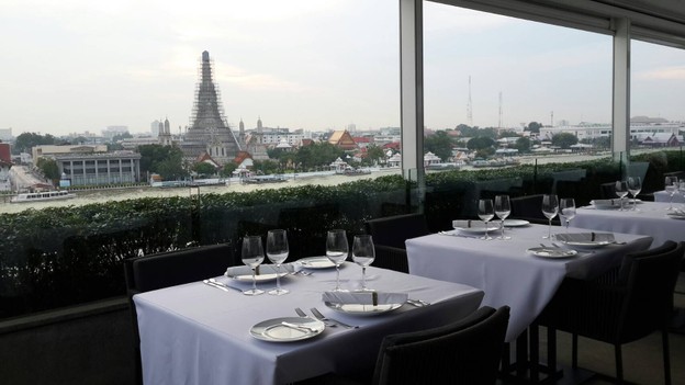 บรรยากาศ Above Riva Riva Arun Bangkok