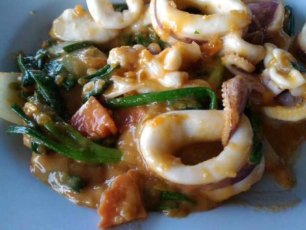 เมนูของร้าน ครัวป้าไหม อ่างศิลา