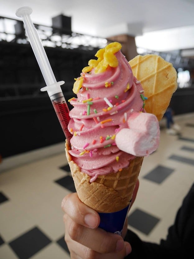 เมนูของร้าน Twister DIY soft serve สยามสแควร์ วัน
