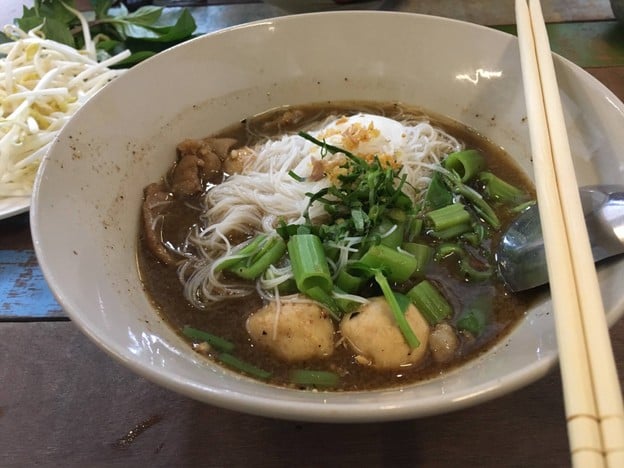 เมนูของร้าน เตี๋ยวเรือเส้นแซ่บ