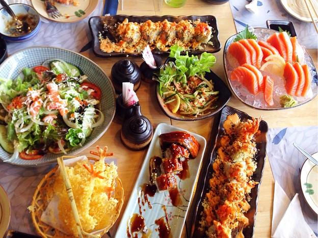 Fin Sushi ฟิน ซูชิ เมญ่า