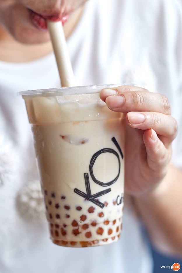 เมนูของร้าน KOI Thé Siam Square One
