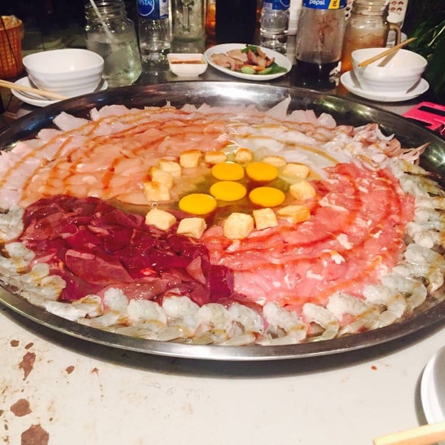 เมนูของร้าน จิ้มจุ่มหม้อเบ้อเร่อ อุดมสุข