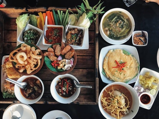 เมนูของร้าน บ้านอิ่มสบาย อาหารเหนือ