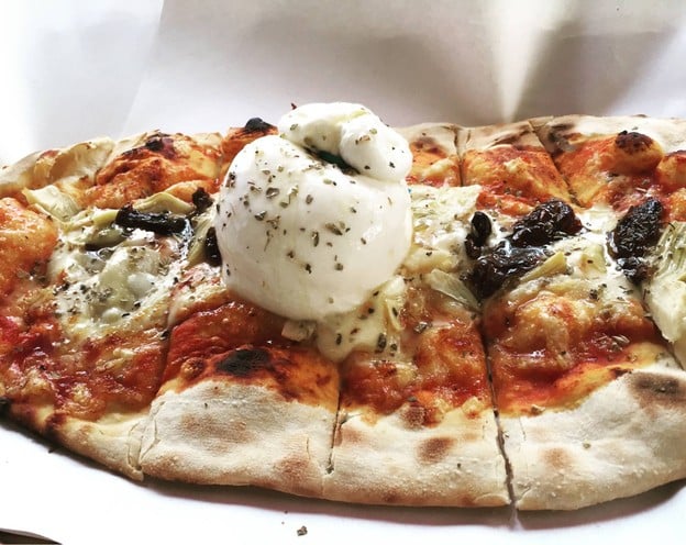 เมนูของร้าน Pizza Aroy, Town In Town Pizza Aroy