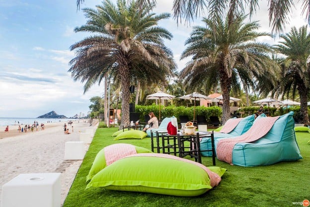 Al Bahr Beach Bar  at Marrakesh Hua Hin Resort & Spa