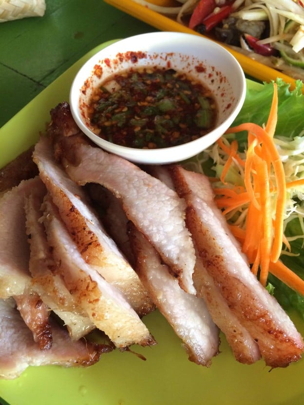 เมนูของร้าน ช ช้างส้มตำยกครก บางนา บางนาเหนือ