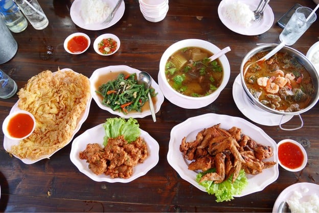 เมนูของร้าน อาหารมาลี เขาค้อ