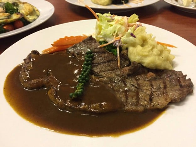 เมนูของร้าน Futai Steak House ตลาดใหม่