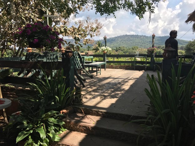 ปลาเผาเขาสลัดได&VeggieHutResort