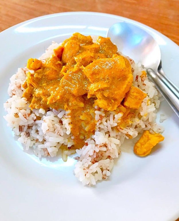 เมนูของร้าน ข้าวมันแกง ซ.ราชเดช