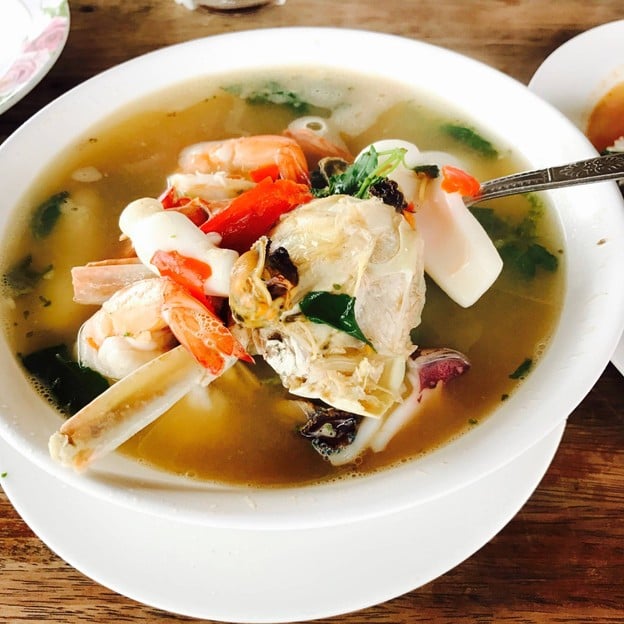 เมนูของร้าน ต้นน้ำริเวอร์วิว บางปะอิน