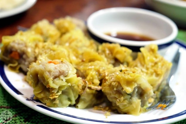 เมนูของร้าน อร่อย ขนมจีบ ซาลาเปา