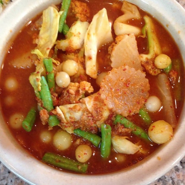 เมนูของร้าน ครัวปูม้า ม.ชัยพฤกษ์ บางบัวทอง