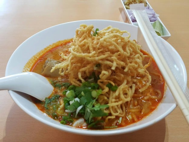 เมนูของร้าน Lanna Eatery (ลานนาอีทเทอร์รี่) ข้าวซอย น้ำเงี้ยว เจียงฮาย ศาลายา ซ.11