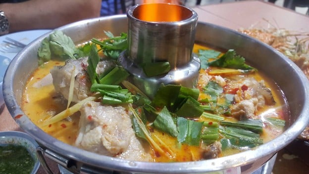 แม่กลองหัวปลาหม้อไฟ คลองขวาง