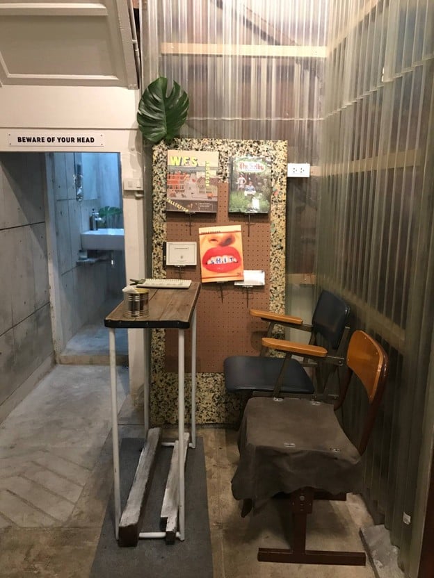 บรรยากาศ พิเศษ คาเฟ่ Pieces Cafe & Bed