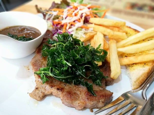 เมนูของร้าน สเต็กนายช่าง