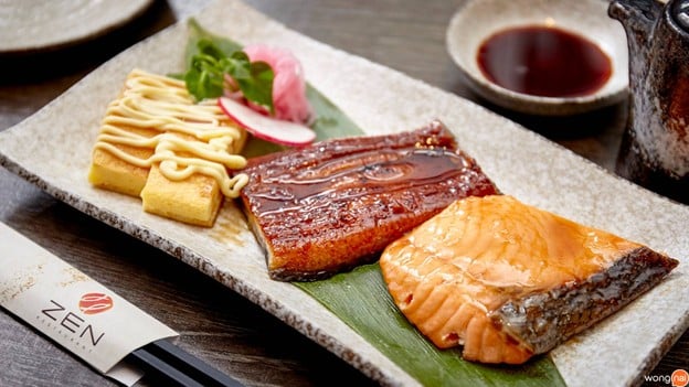 เมนูของร้าน ZEN Japanese Restaurant เซ็นทรัลเวิลด์