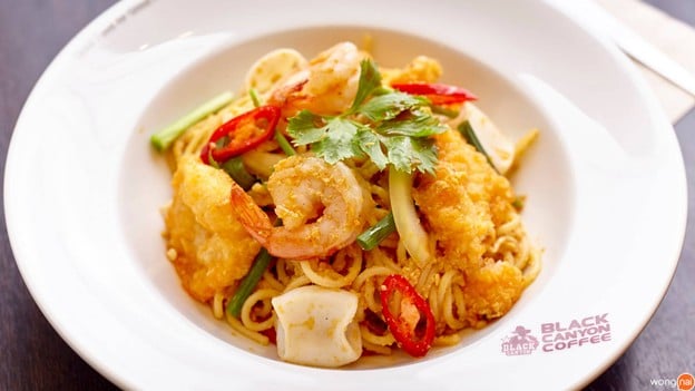 เมนูของร้าน Black Canyon Central World F6