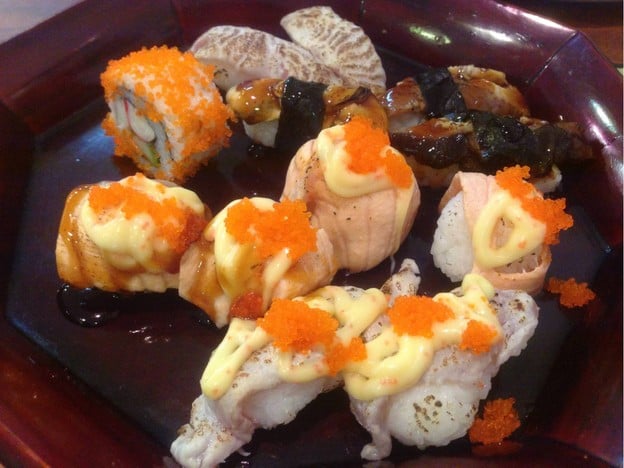 เมนูของร้าน ชูชิทูยู หาดใหญ่