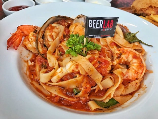 เมนูของร้าน Beer Lab Chiangmai