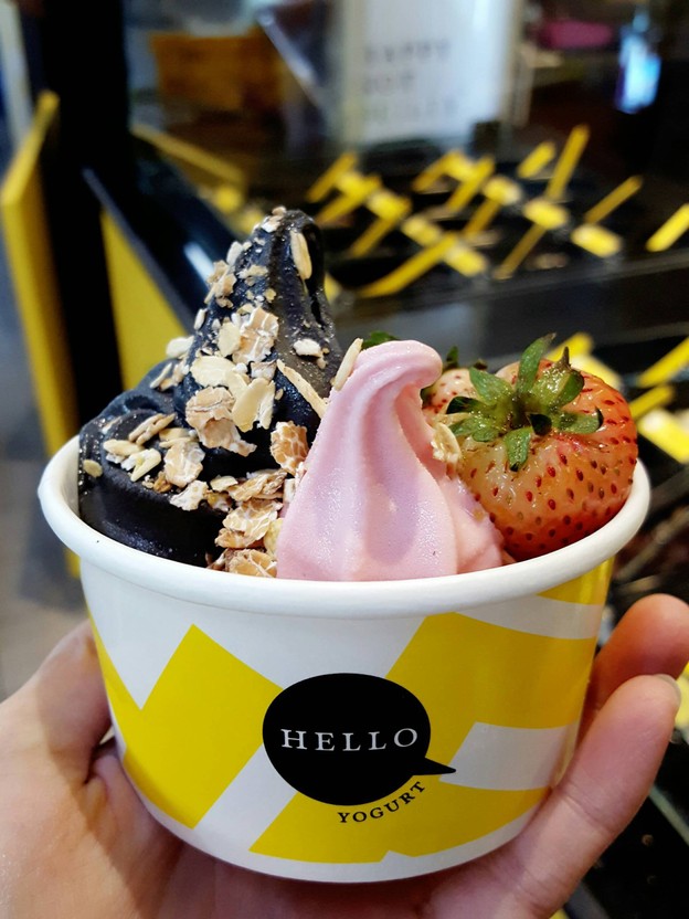 เมนูของร้าน Hello Yogurt  BigC ratchadaphisek