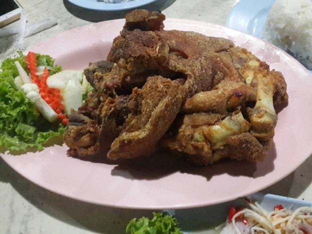 เมนูของร้าน ครัวบ้านไทร