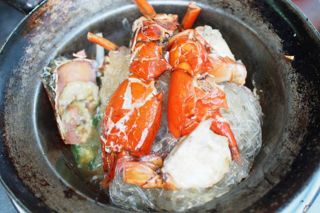 เมนูของร้าน สมศักดิ์ปูอบ เจริญรัถ