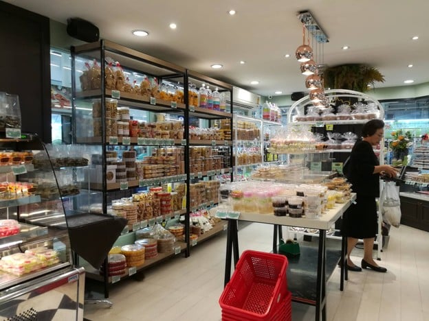 บรรยากาศ ขนมไทยเก้าพี่น้อง ตลาด อตก.