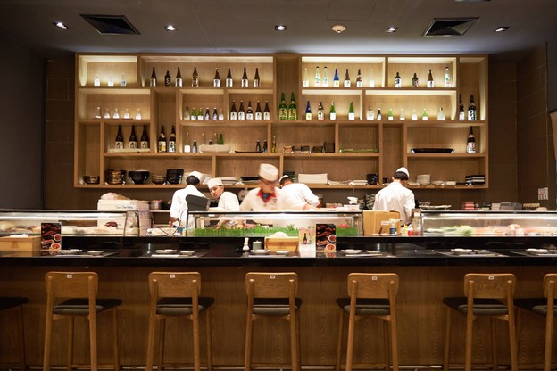 บรรยากาศ Honmono Sushi สยามพารากอน