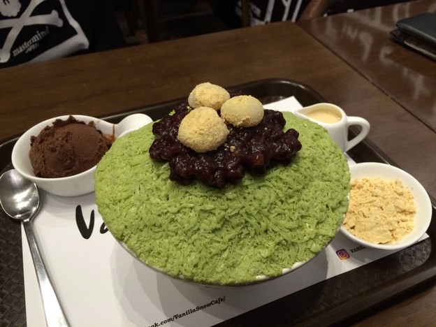 เมนูของร้าน Vanilla Snow Cafe  อโศก