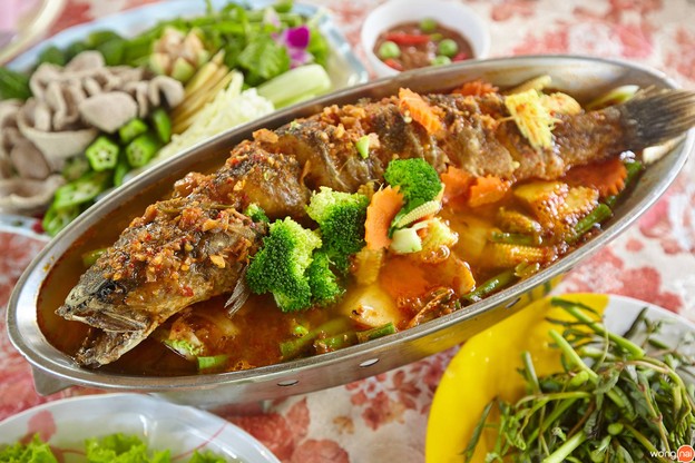 เมนูของร้าน สวนวังฟ้า โคราช