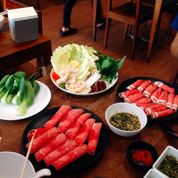 เมนูของร้าน ชาบู ชาบู นางใน เมืองทองธานี